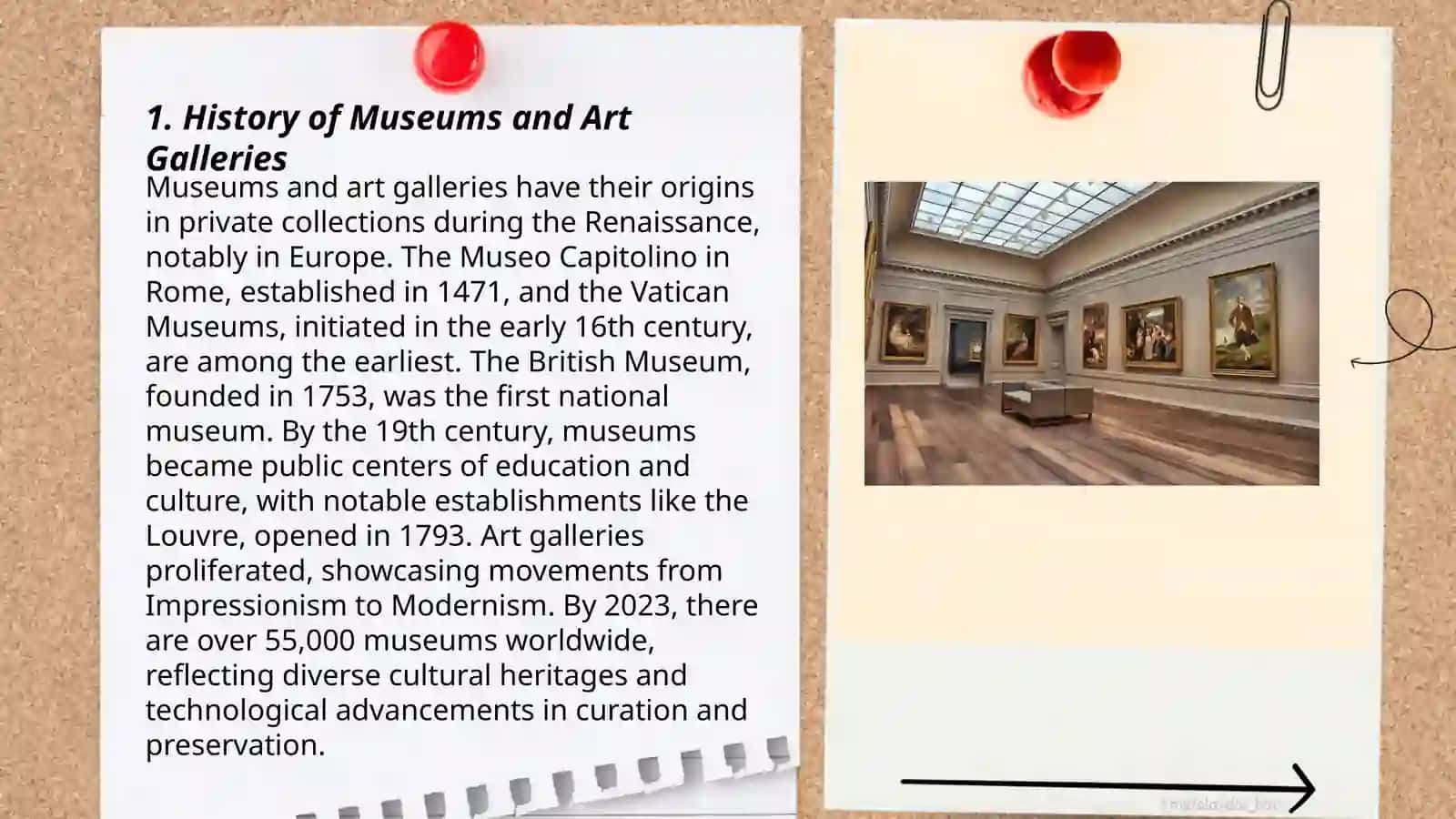 History of Museums and Art Galleries 3