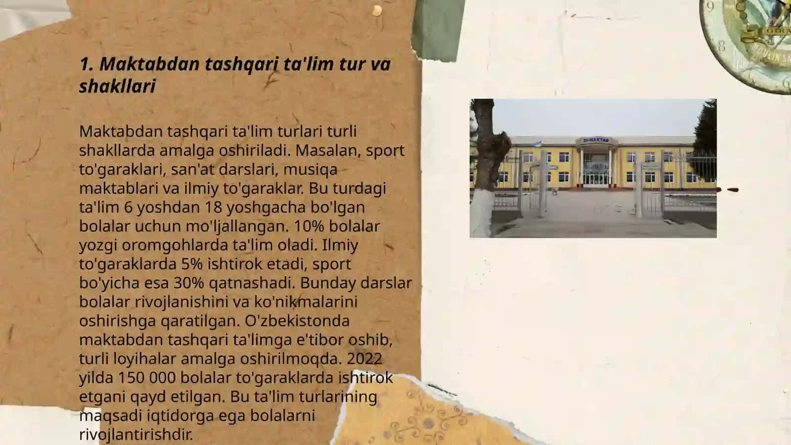 Maktabdan tashqari tal'im haqida qonun 3