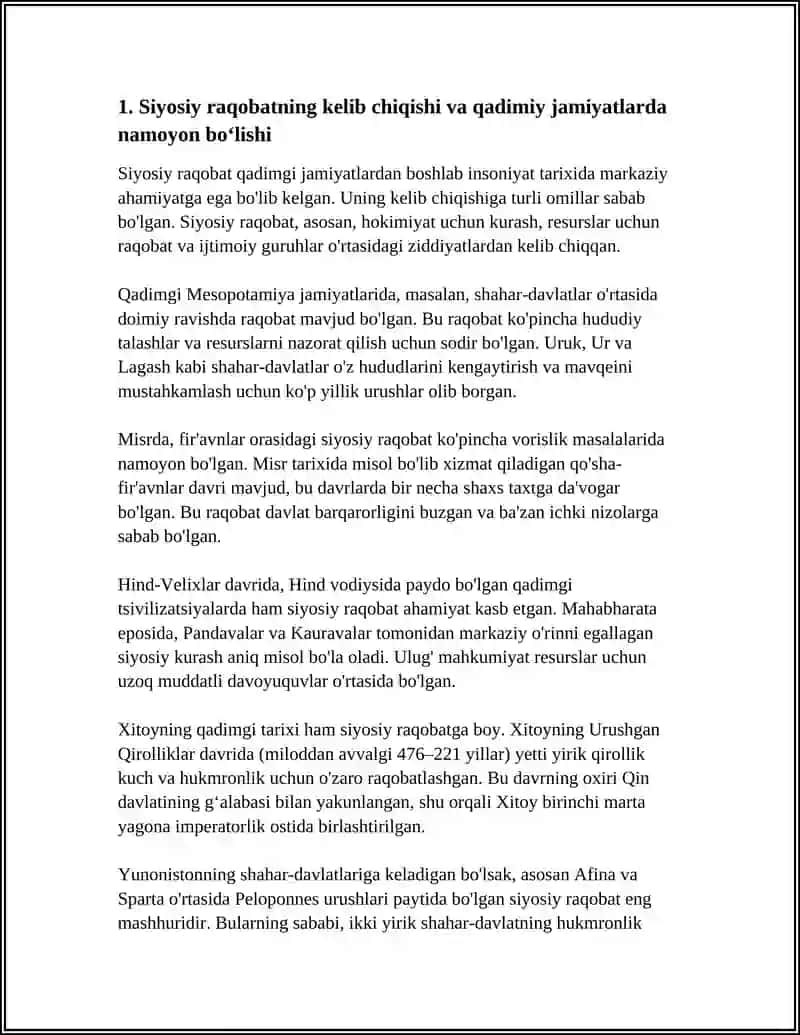GIOSIYOSIY RAQOBAT TARIXI 3