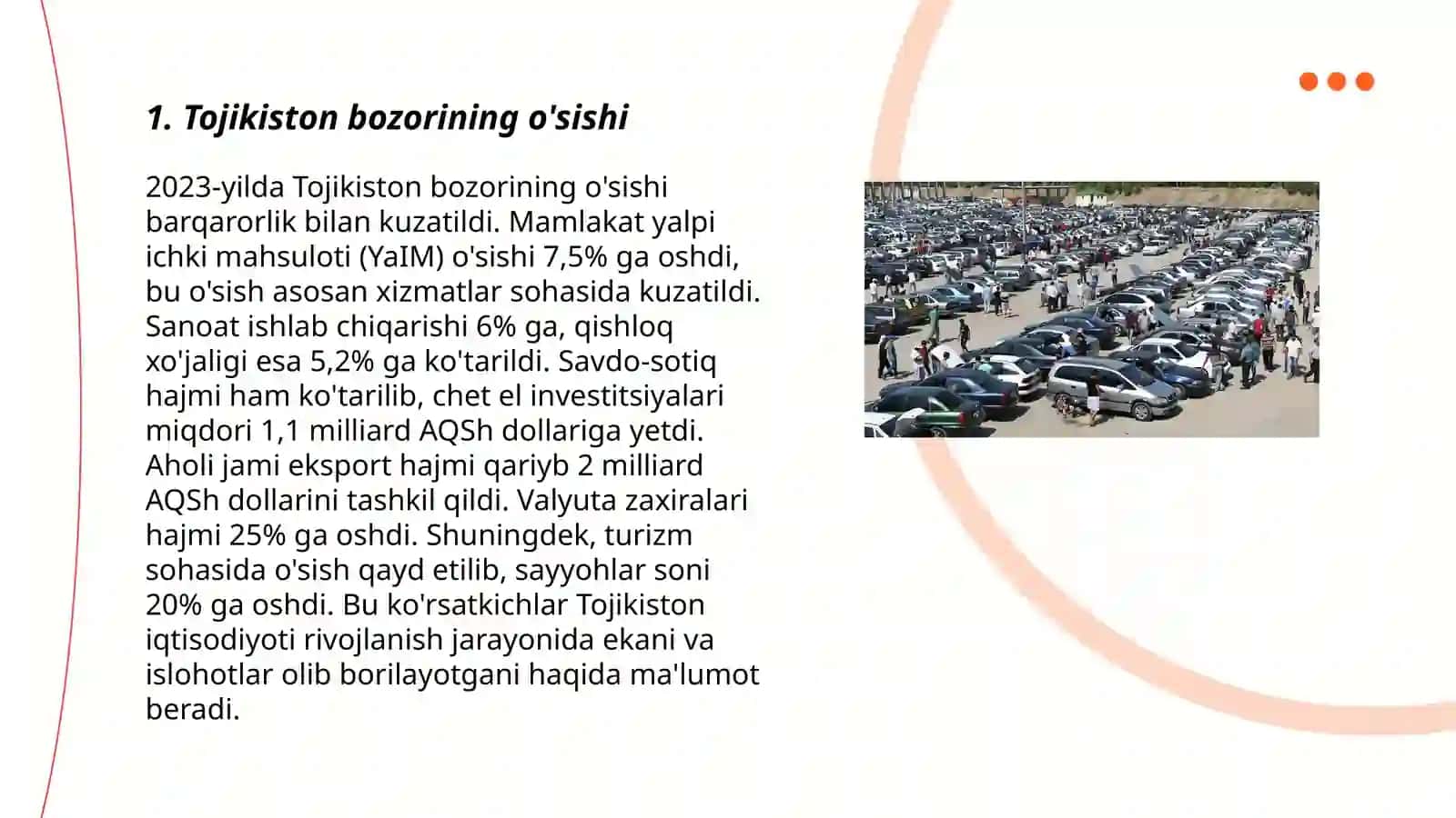 Tojikiston bozori 3