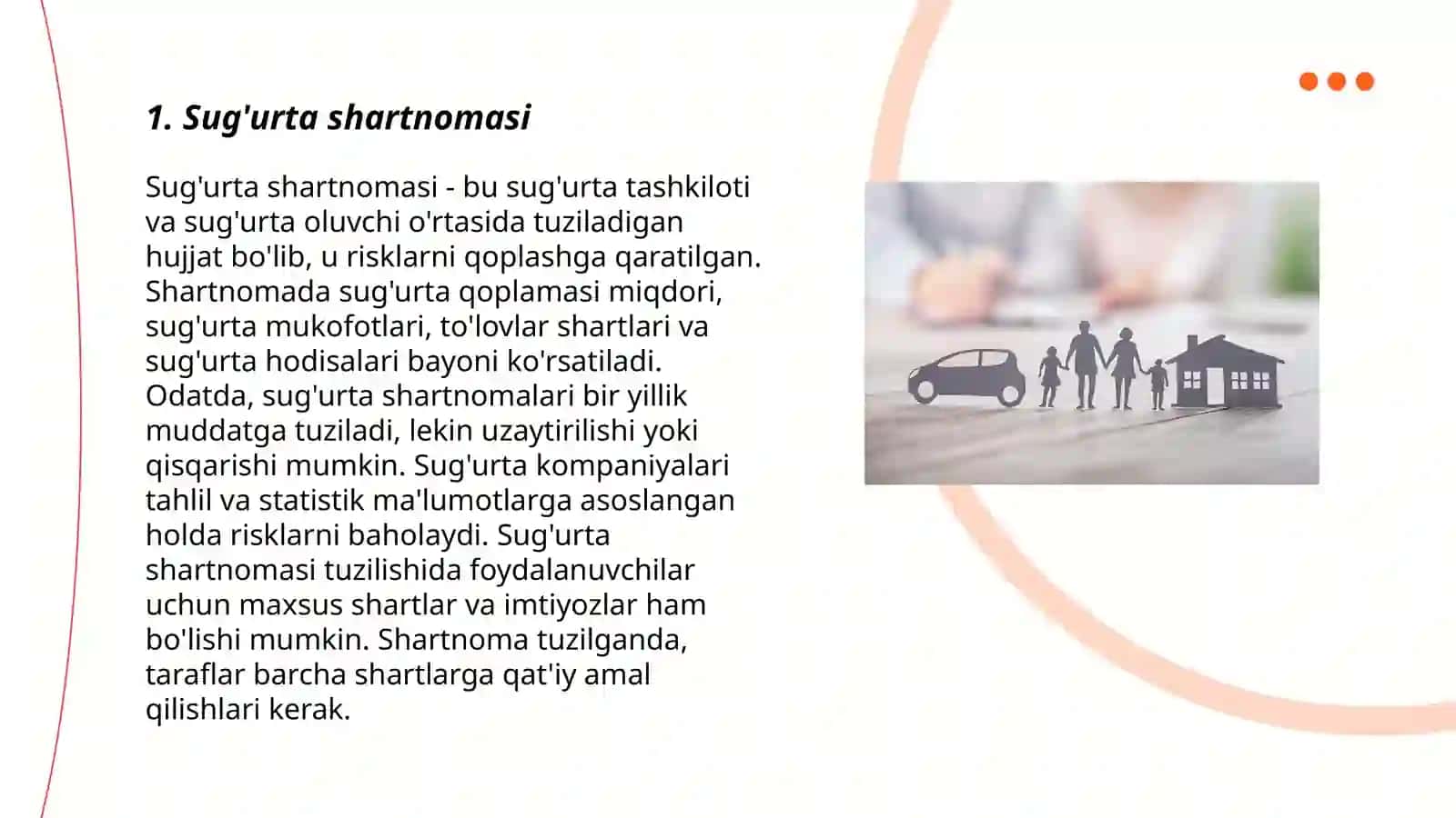 Sug'urta Shartnomasi 3