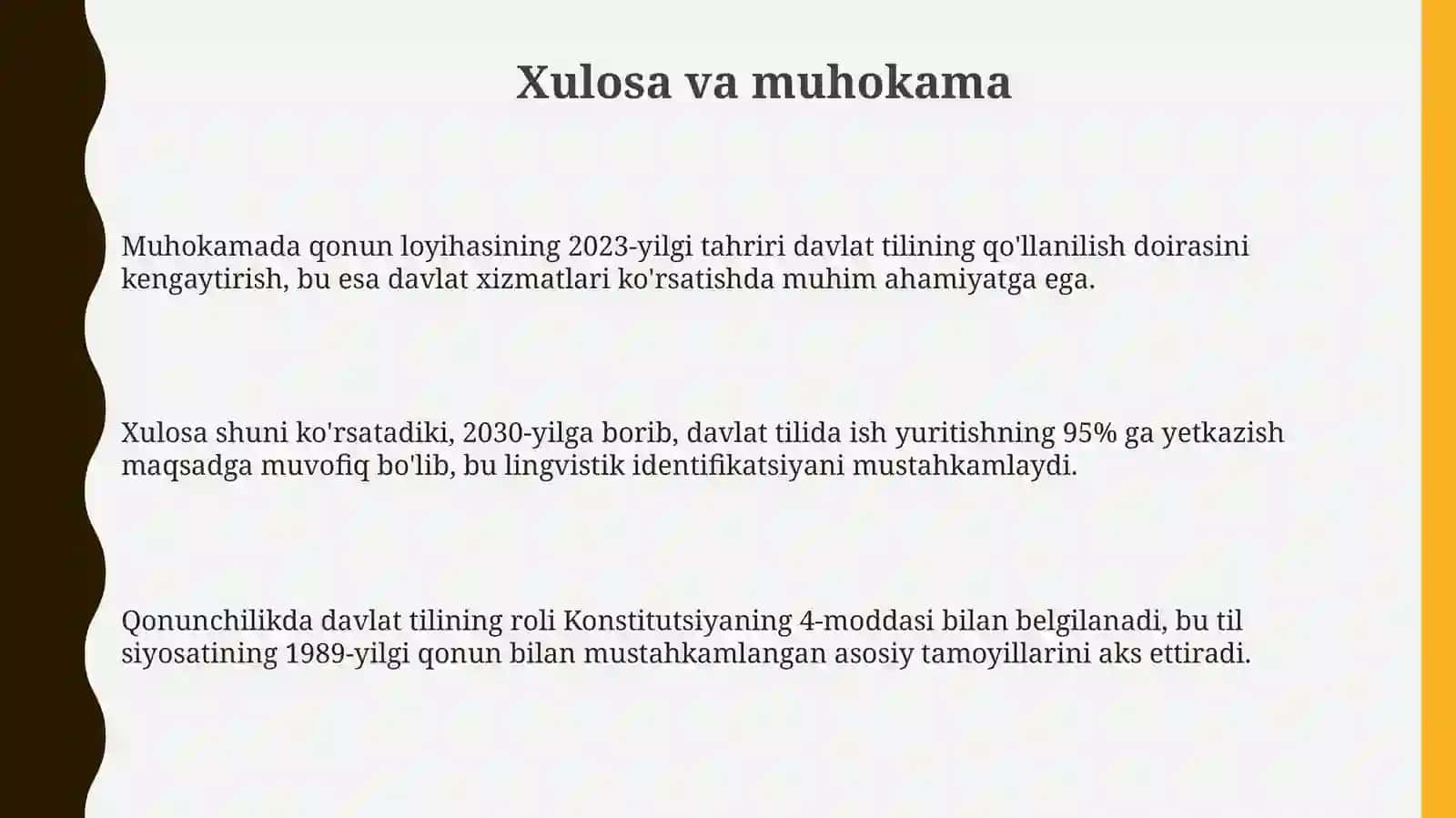 Davlat tili va qonunchilik 3