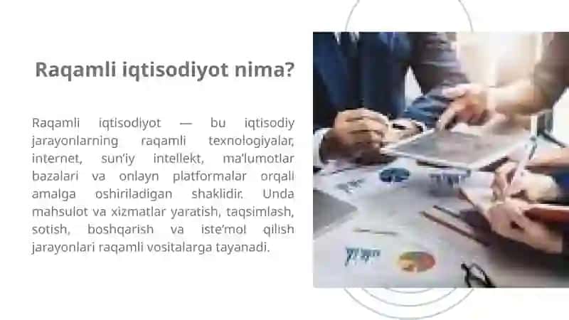 Raqamli iqtisodiyotda ma’lumotlar tahlilining o'rni 3