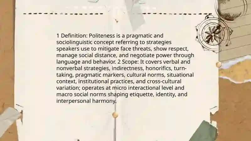 Principles of politness 3