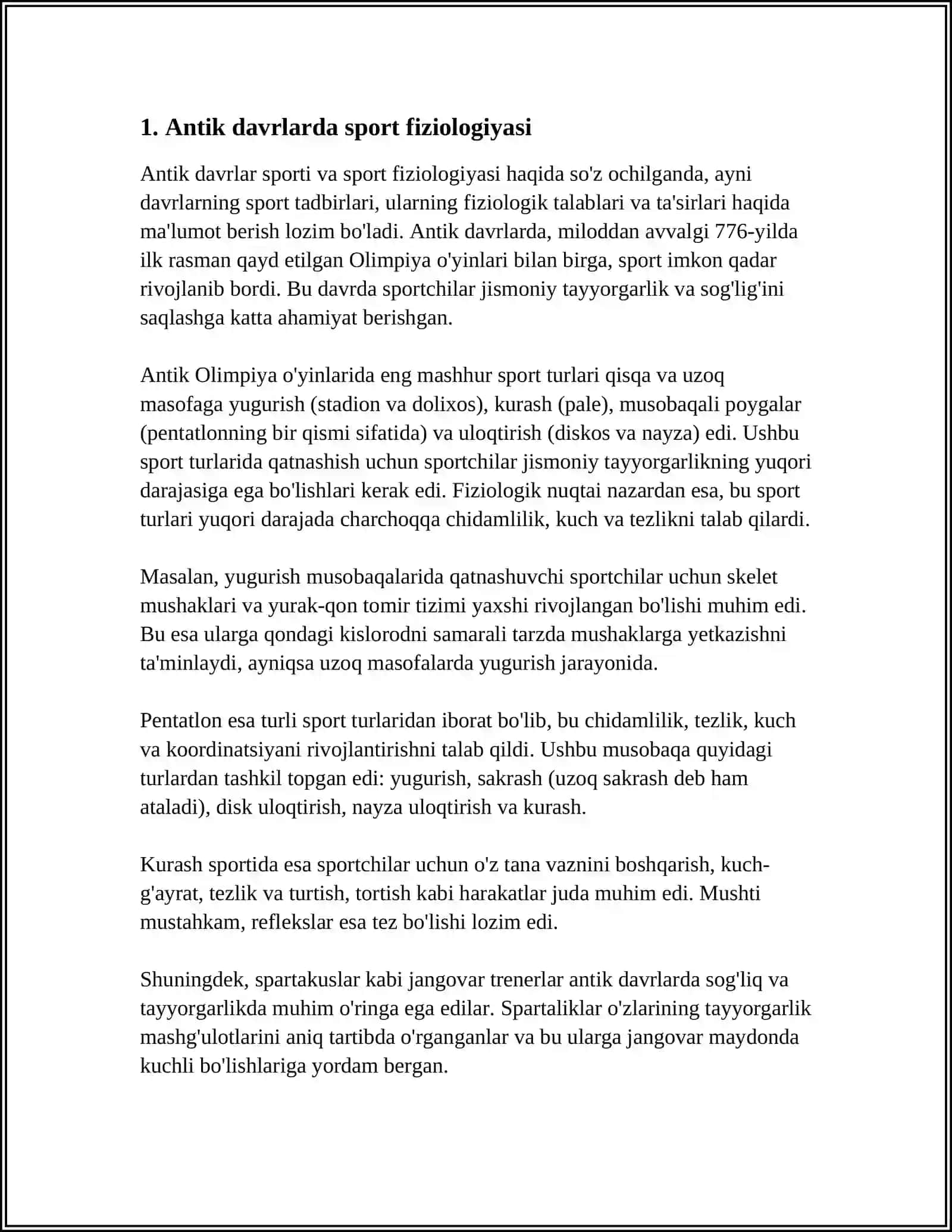 SPORT FIZOLOGIYASINING RIVOJLANISH TARIXI 3