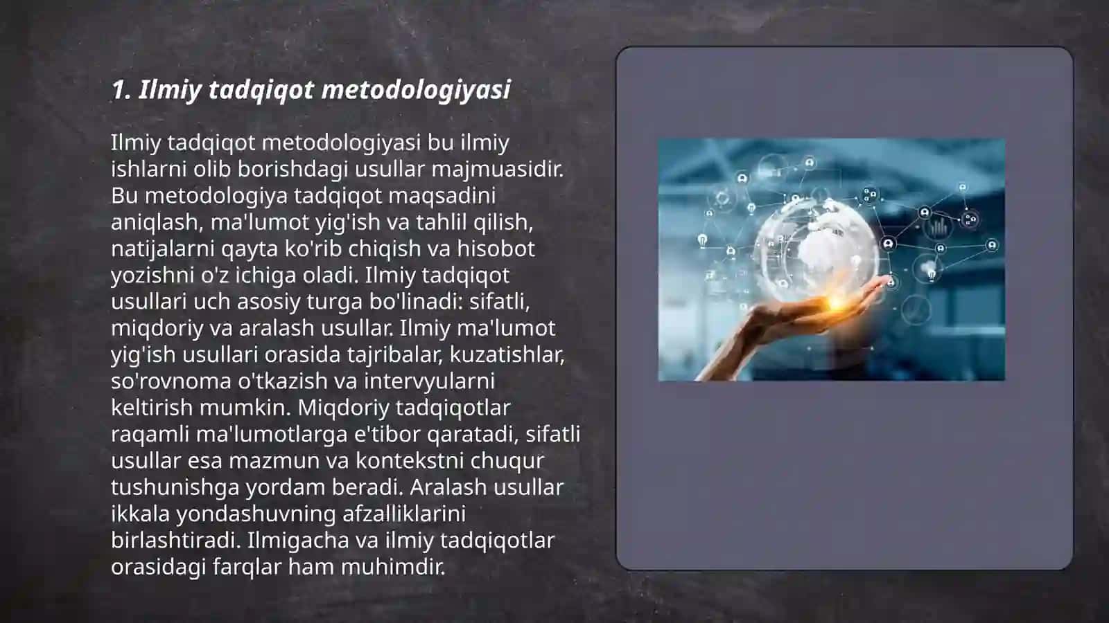 Ilmiy tadqiqot metodologiyasi 3