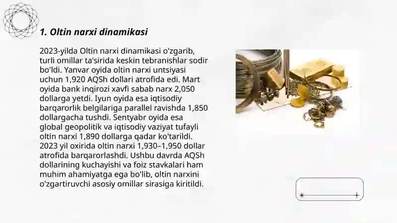 Qimmatbaho metallar bozori 3