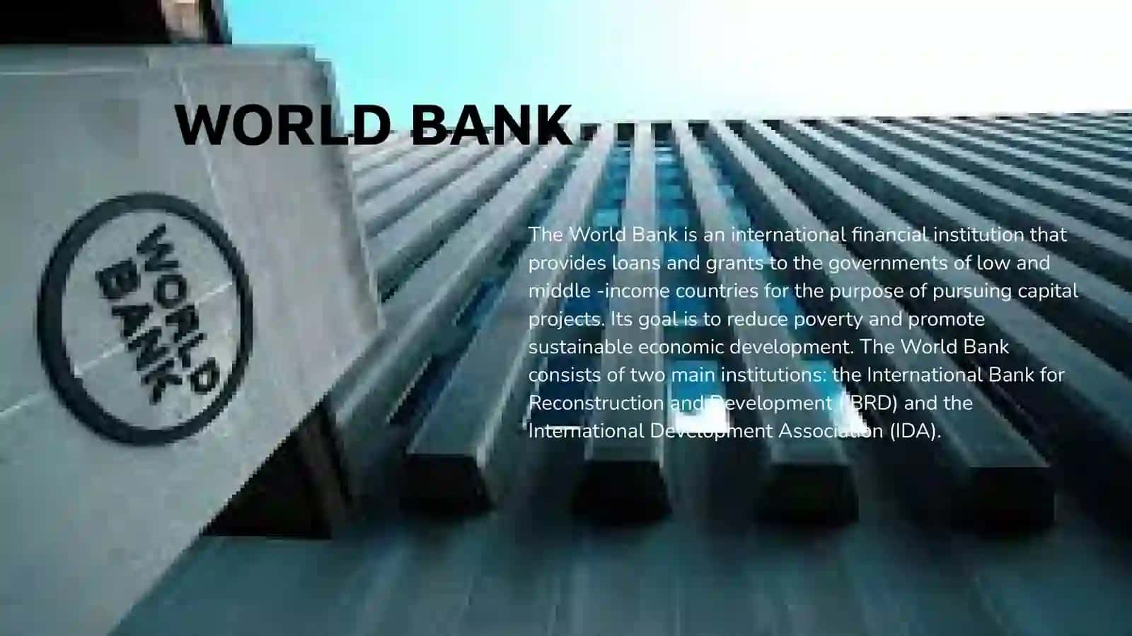 WORLD BANK 3