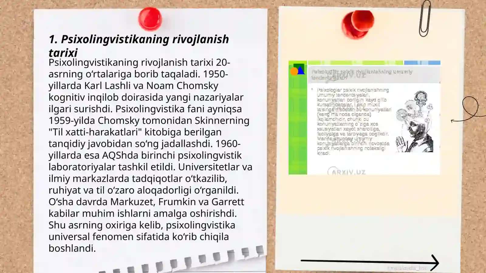 Psixolingivistikaning asosiy tushunchalari 3