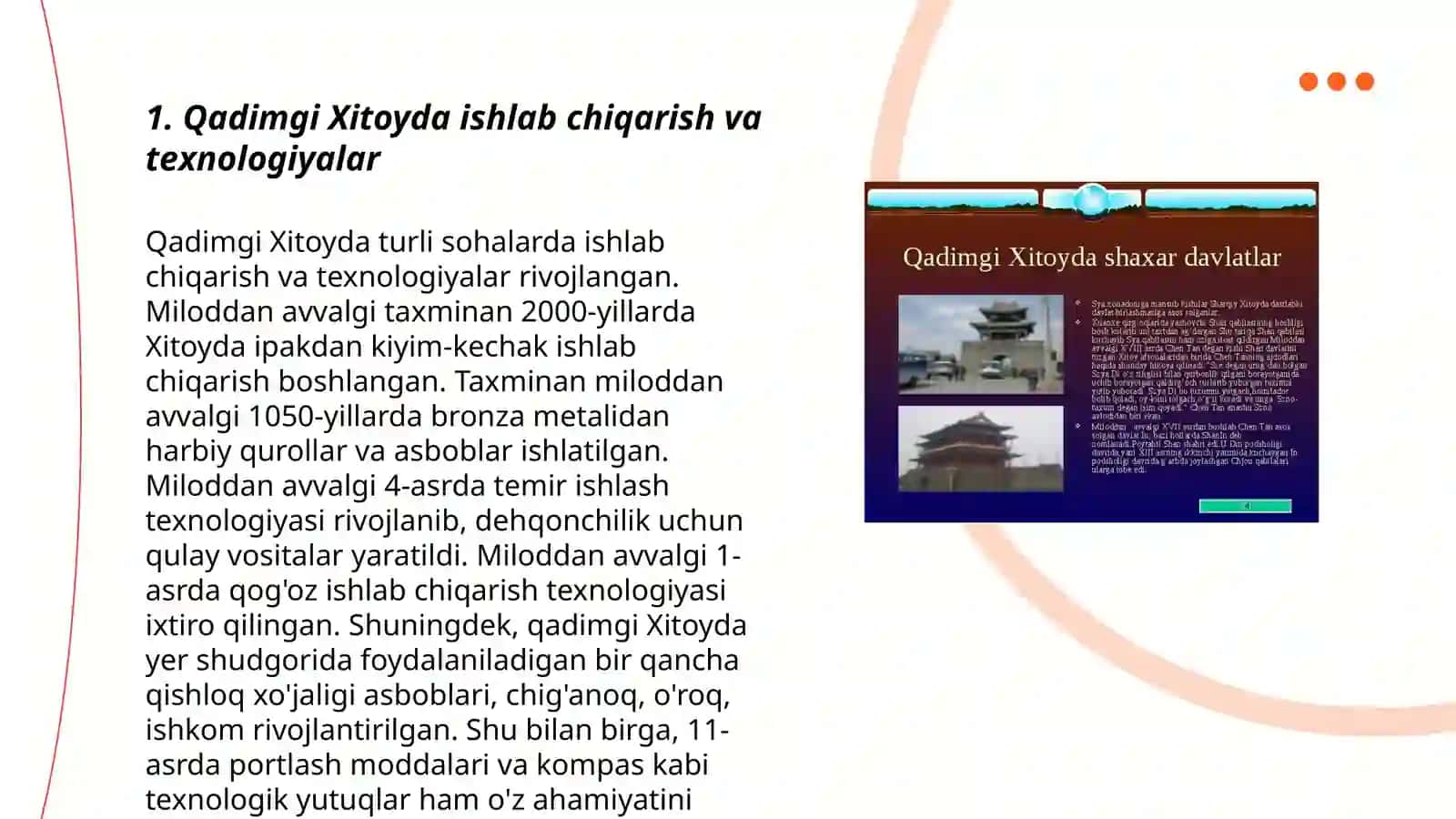 Qadimgi Xitoy svilizatsiyasi 3