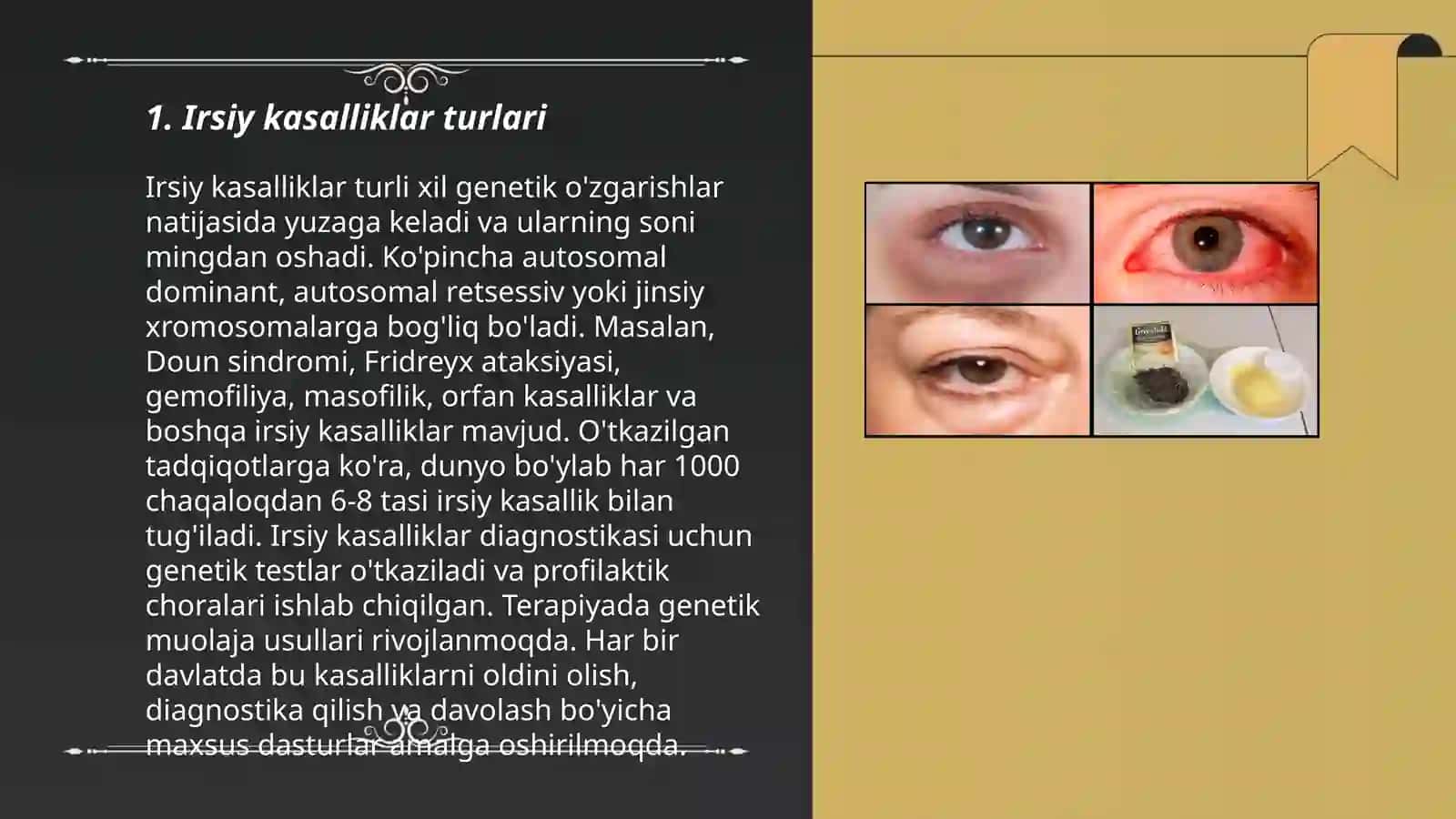 Tibbiy genetik maslahat 3