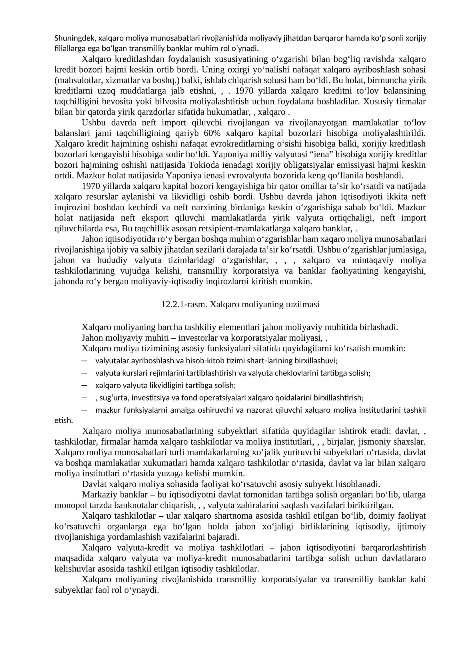 Xalqaro moliya 3