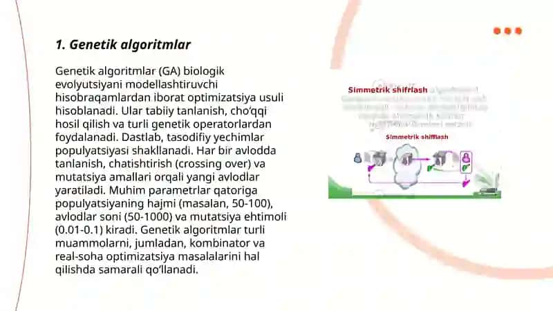 SARALASHNING YAXSHILANGAN ALGORITMLARI 3