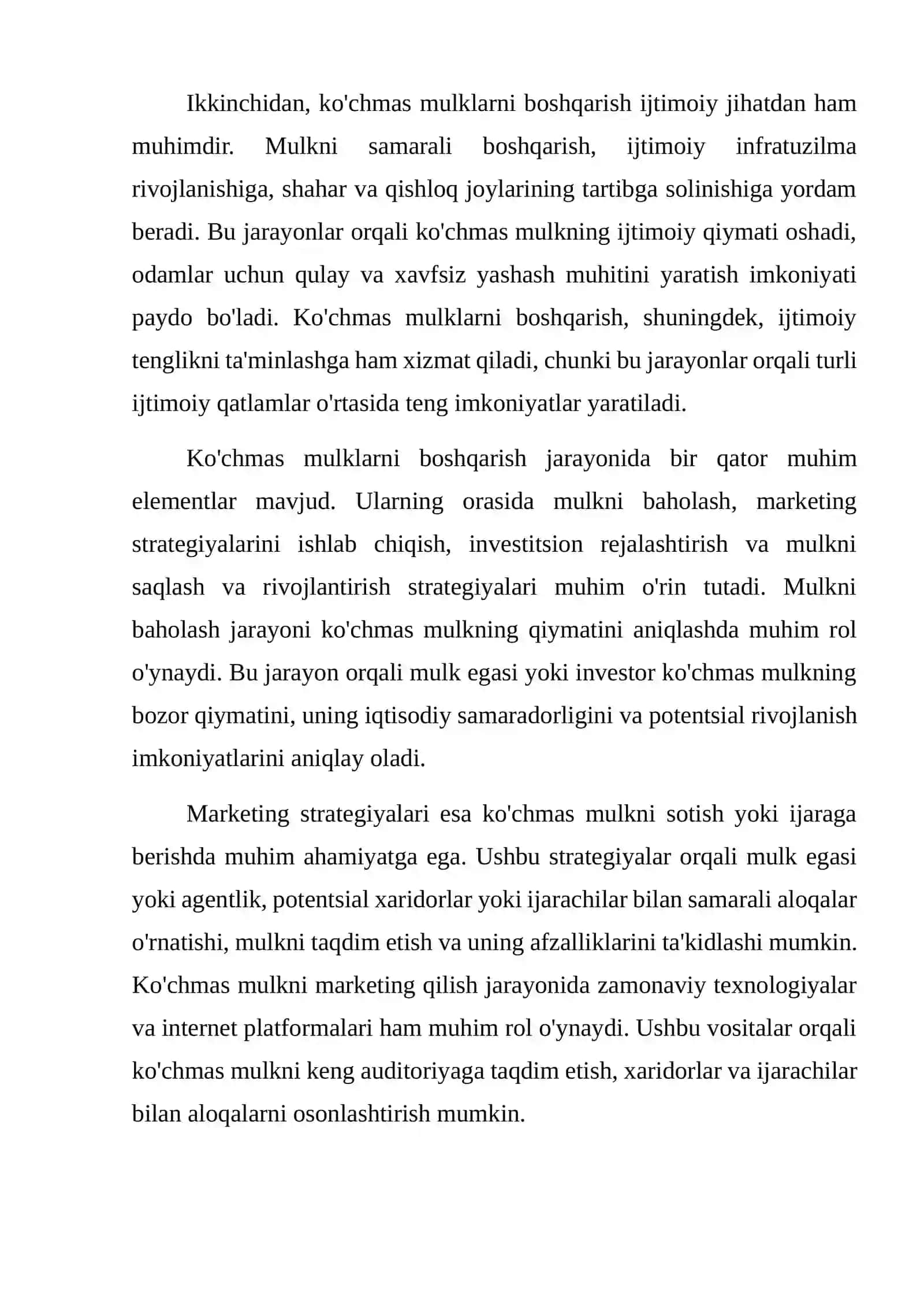 Ko'chmas mulklarni boshqarish tushunchasi 3