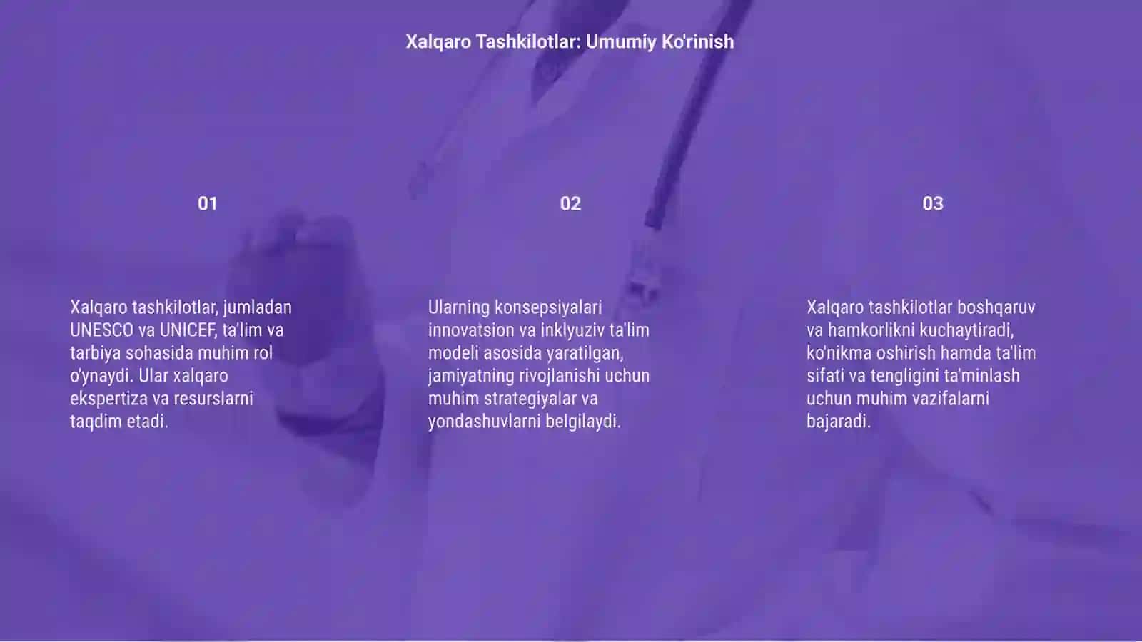 Xalqaro tashkilotlar ( UNESCO UNISEF) tarbiya konsepsiyalari 3