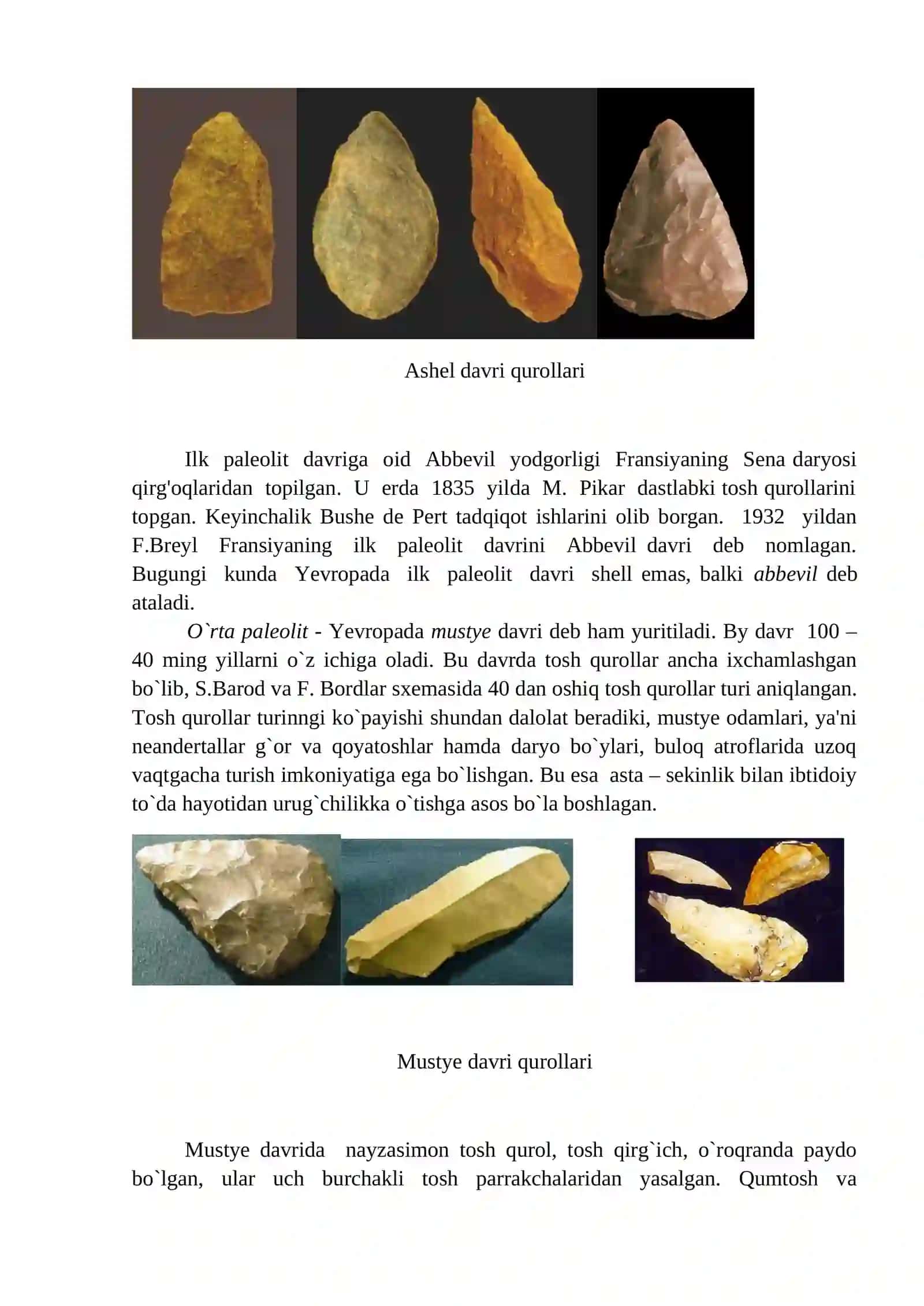 Paleolit va mezolit davri 3