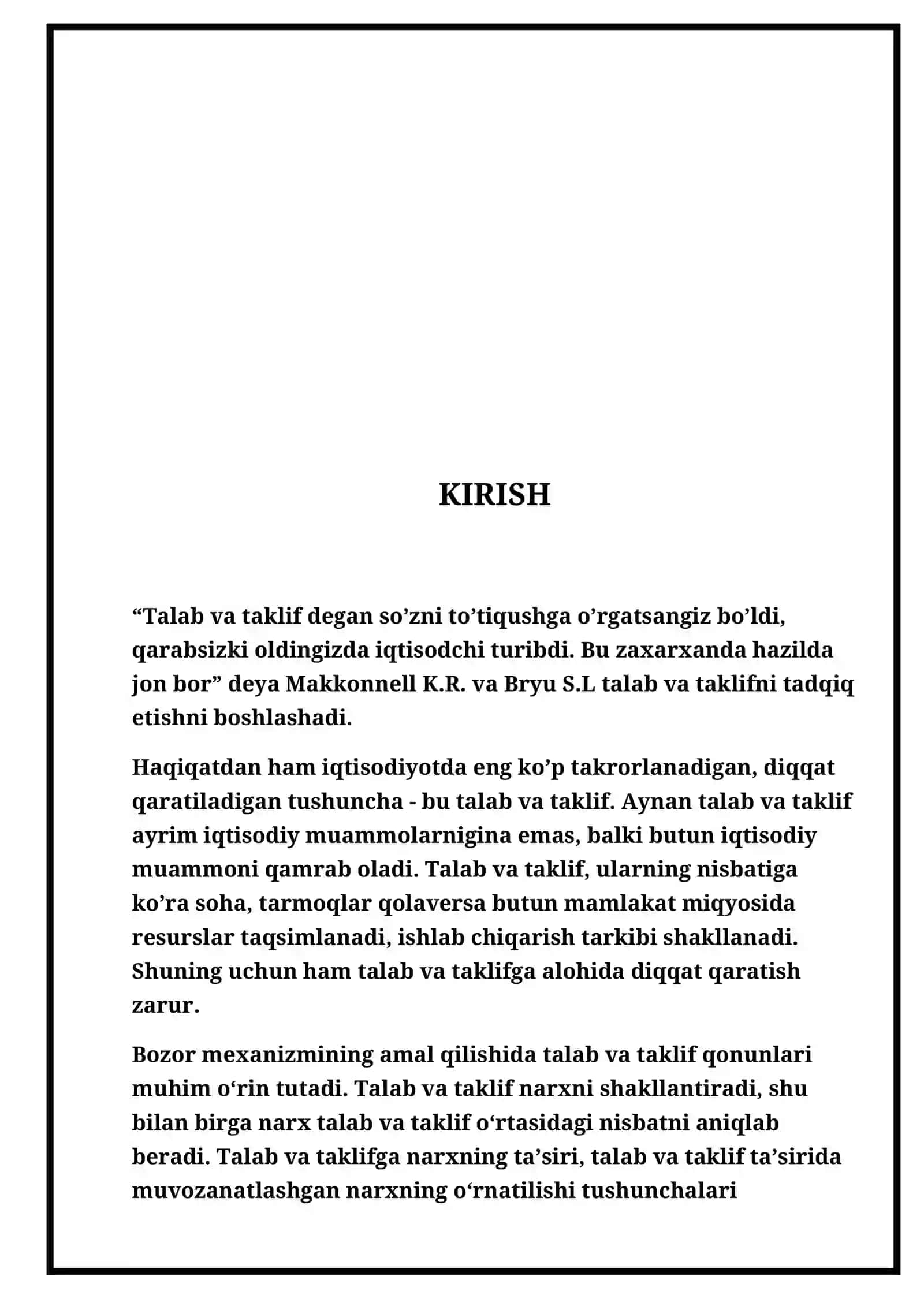 Talab va taklif elastikligi 3