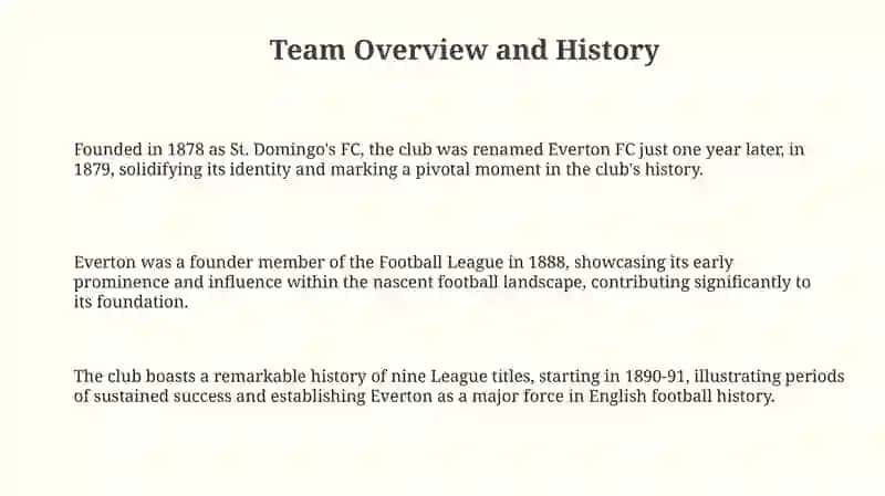 Everton FC Presentation 3