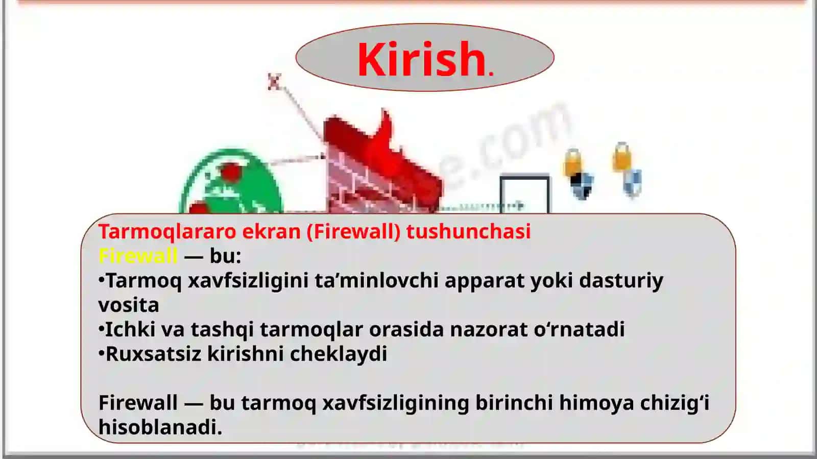 Tarmoqlararoekranlarning turlari va funksiyalari 3