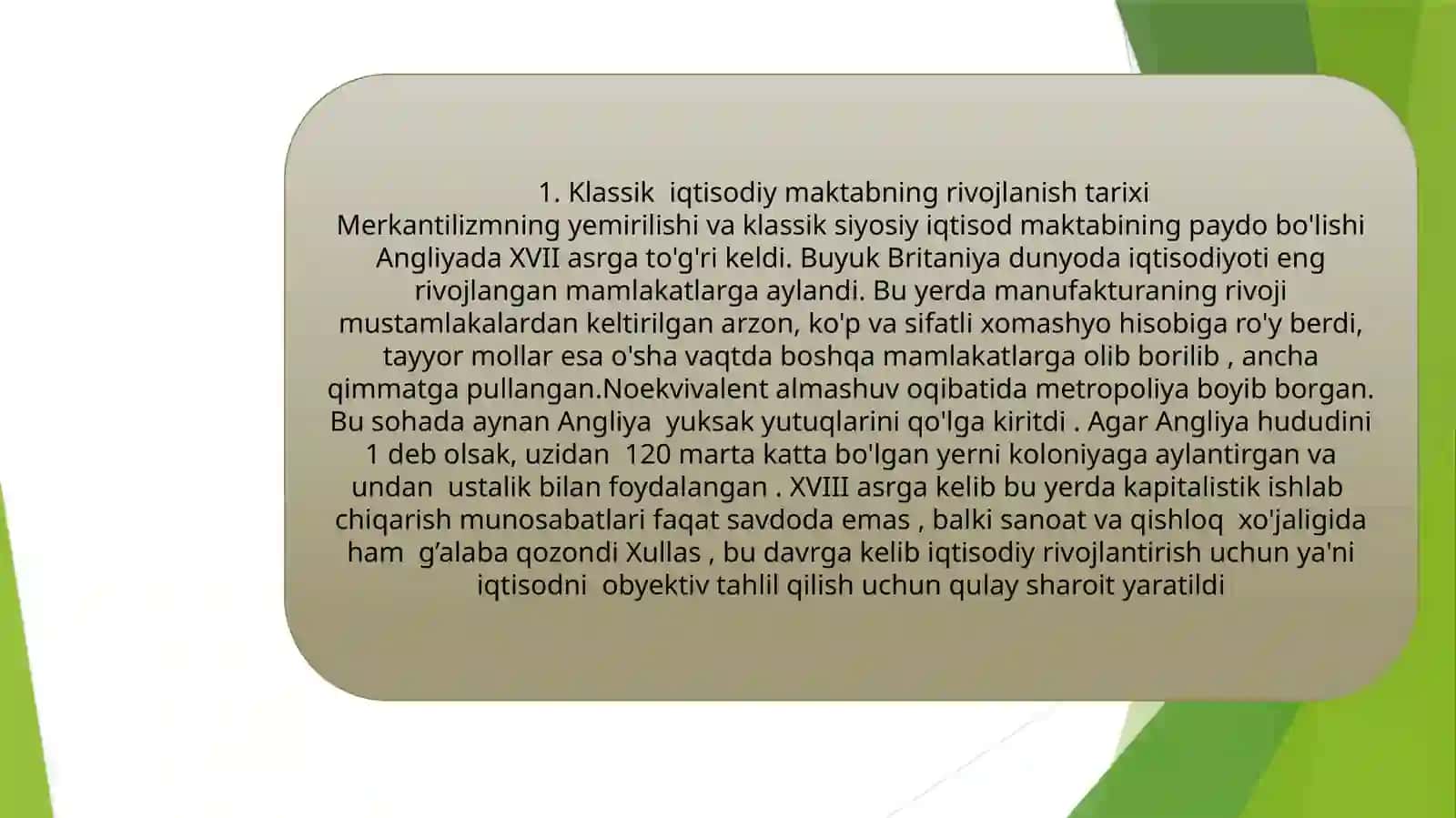 Uilyam Pettining iqtisodiy ta’limoti 3