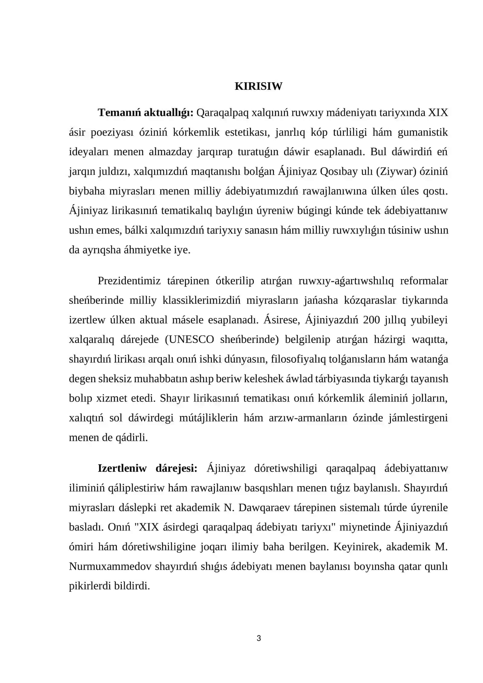 QARAQALPAQ ÁDEBIYATÍ KAFEDRASÍ 3