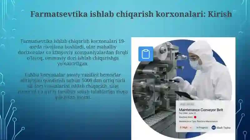 Farmatsevtik ishlab chiqarishda faoliyat ko’rsatadigan korxonalar va ularning turlari 3