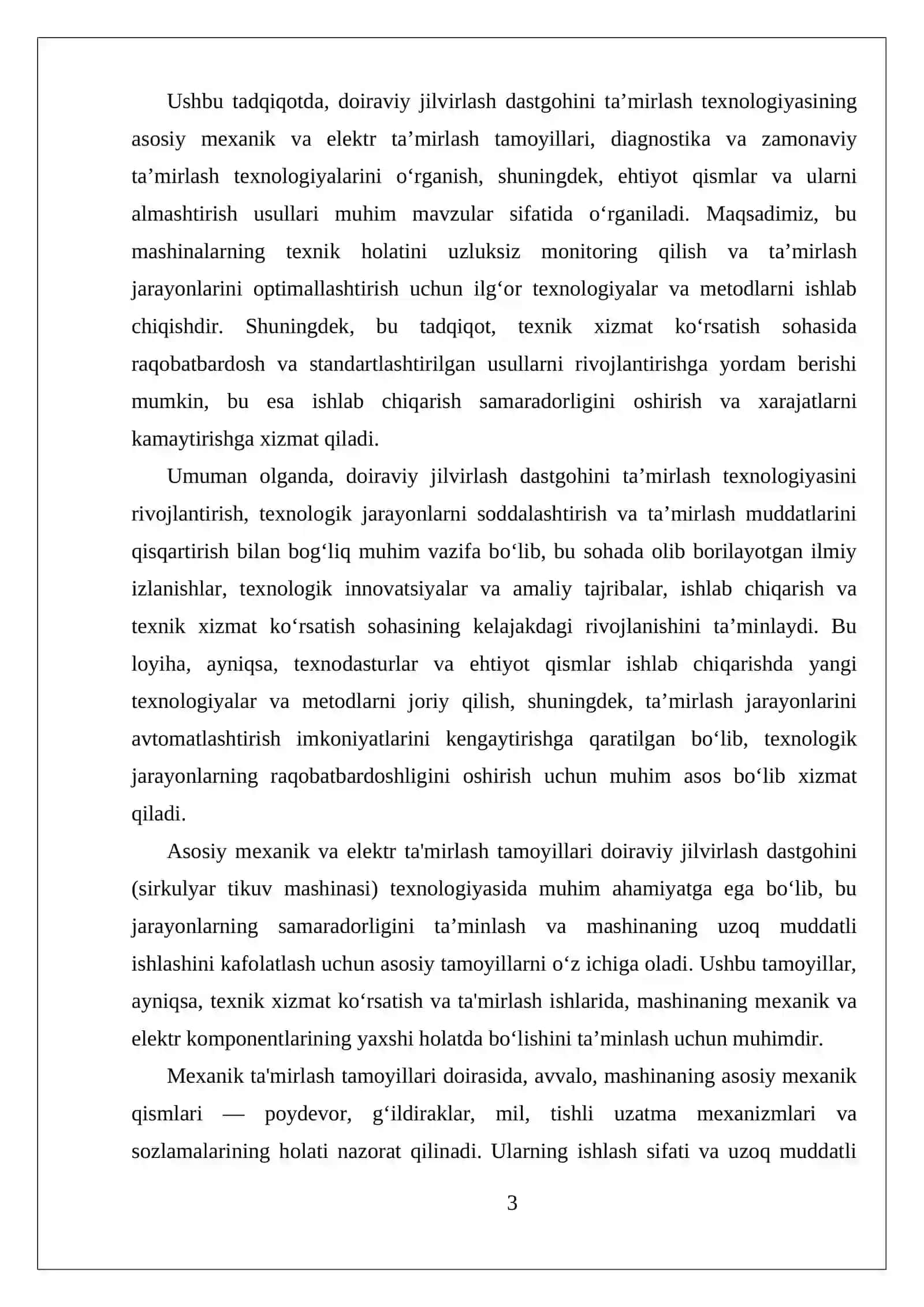 Zamonaviy mato sanoatida va kiyim-kechak ishlab chiqarish 3