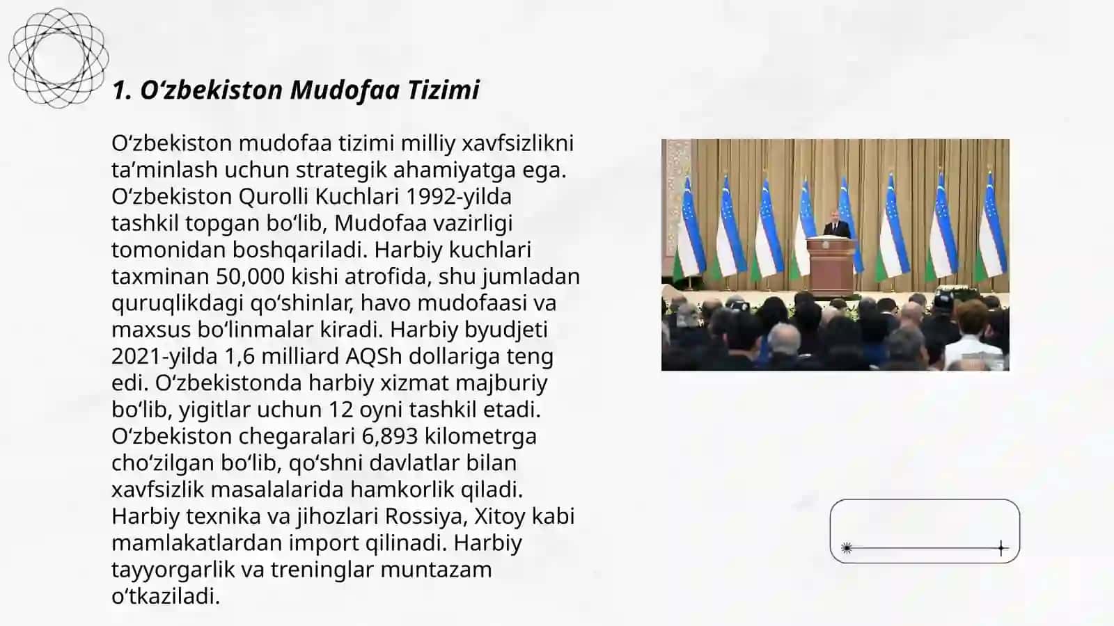 Oʻzbekiston Mudofaa Tizimi 3