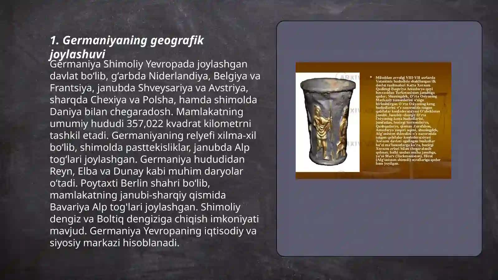 Toxtarov Sobur Germaniya davlati haqida 3