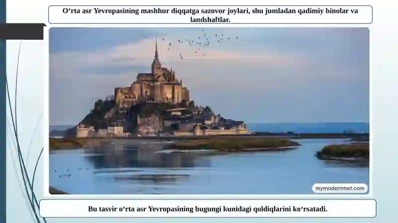 G‘arbiy Yevropa ning o‘rta asr madaniyati 3