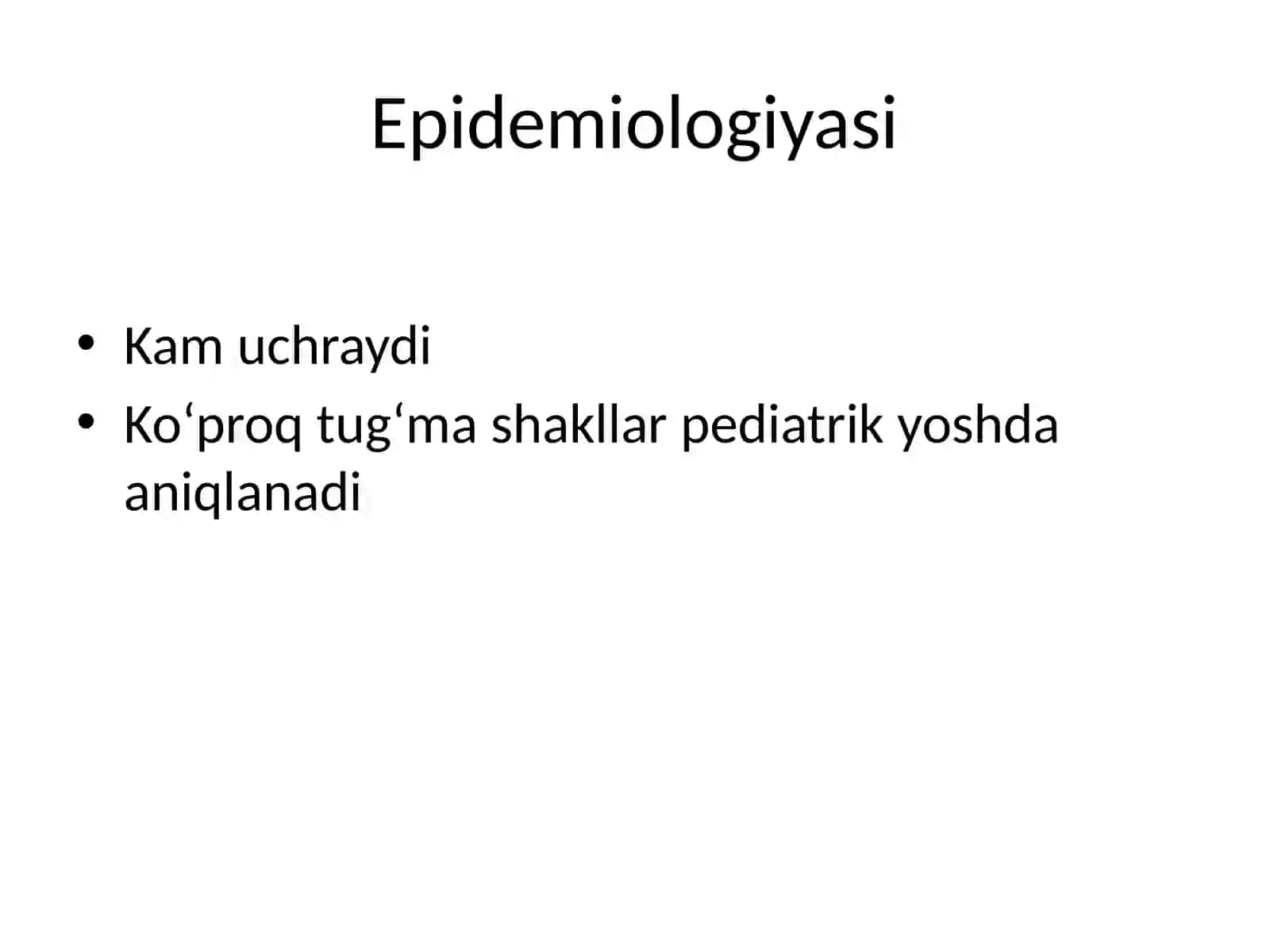 O‘pka noparazitar kistalari 3
