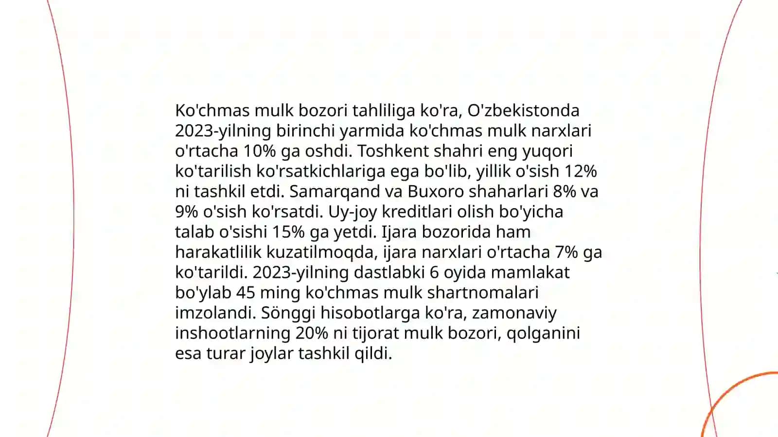 Ko'chmas mulk bozori tahlili 3