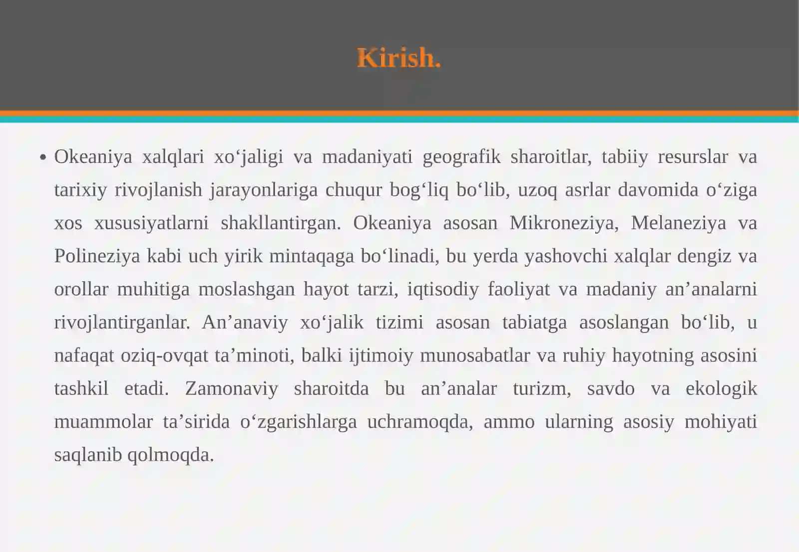 Okeaniyaxalqlar ixtirochisi va madaniyati 3