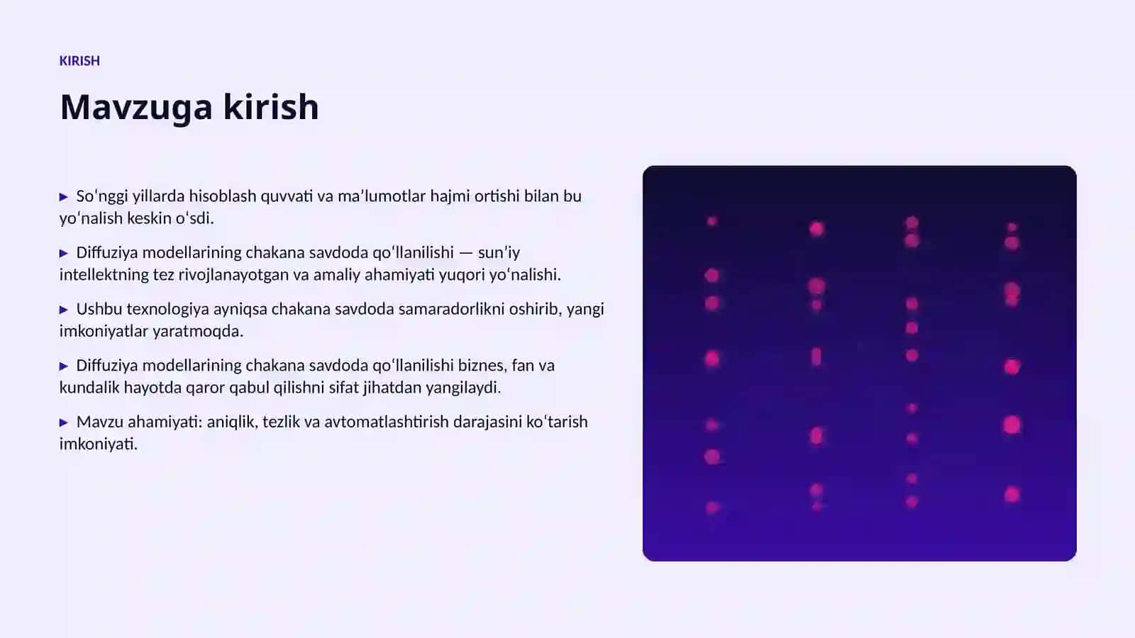 SUNʼIY INTELLEKT • PROFESSIONAL TAQDIMOT 3