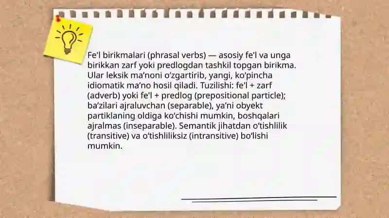 Phrasal verbs 3