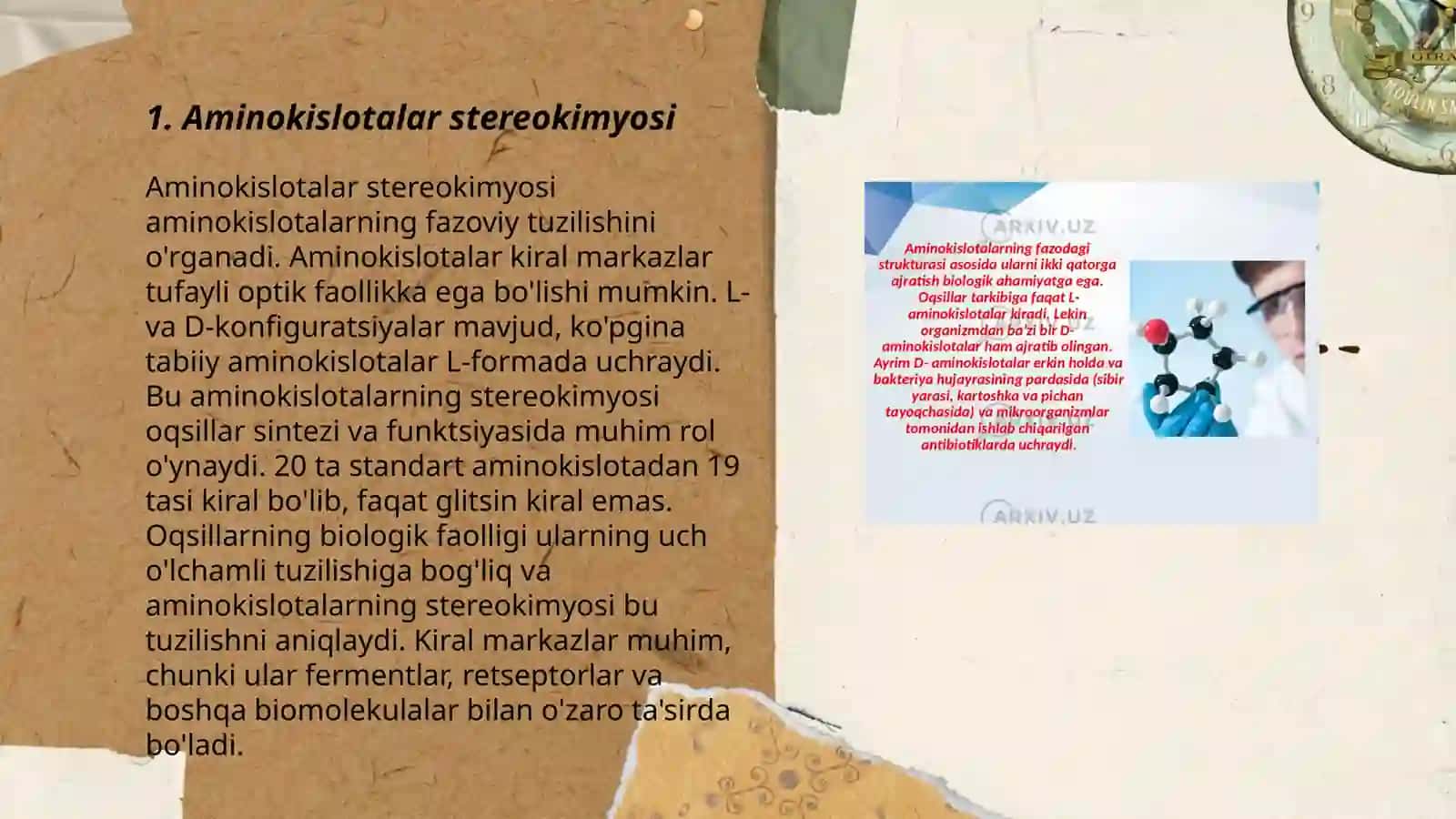 Aminokislotalar rasimizatsiyasi 3