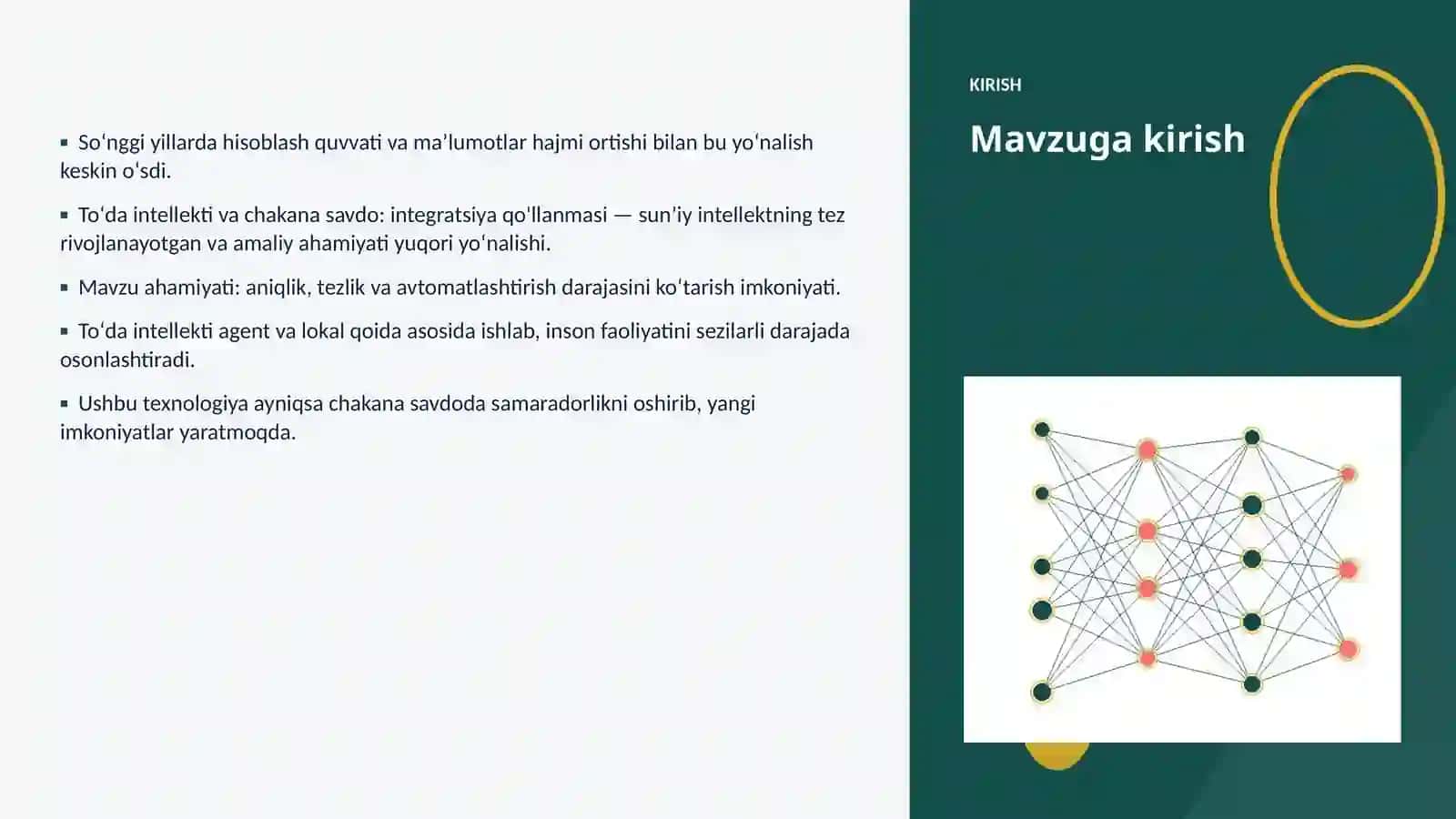 Sunʼiy intellekt • Professional taqdimot 3