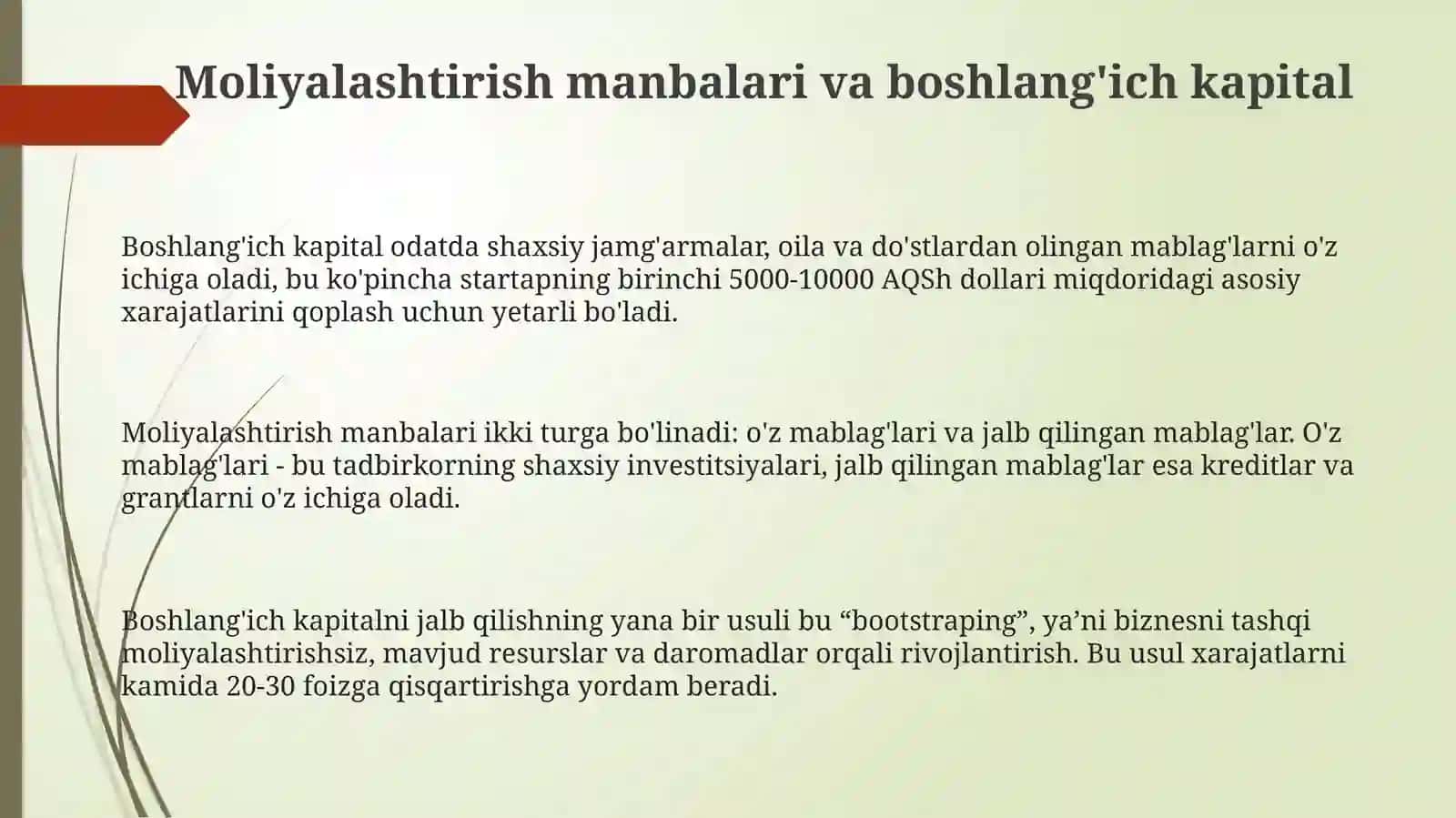 Tadbirkorlikfaoliyatinimoliyalashtirish 3