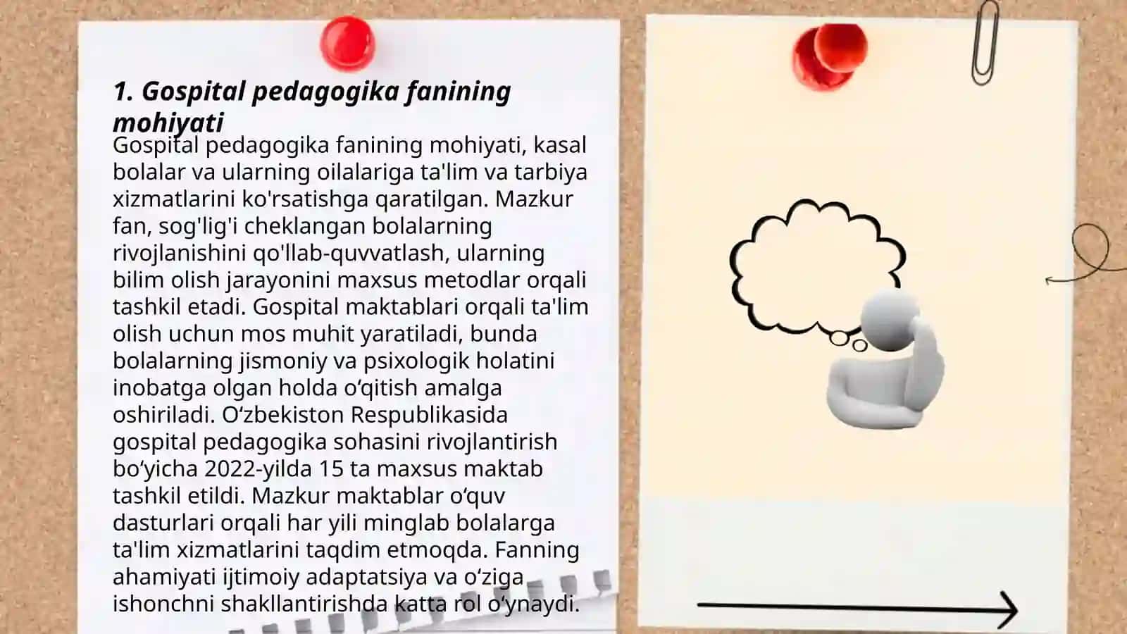 Gospital pedagogika fanining uslubiy asoslari taqdimot 3