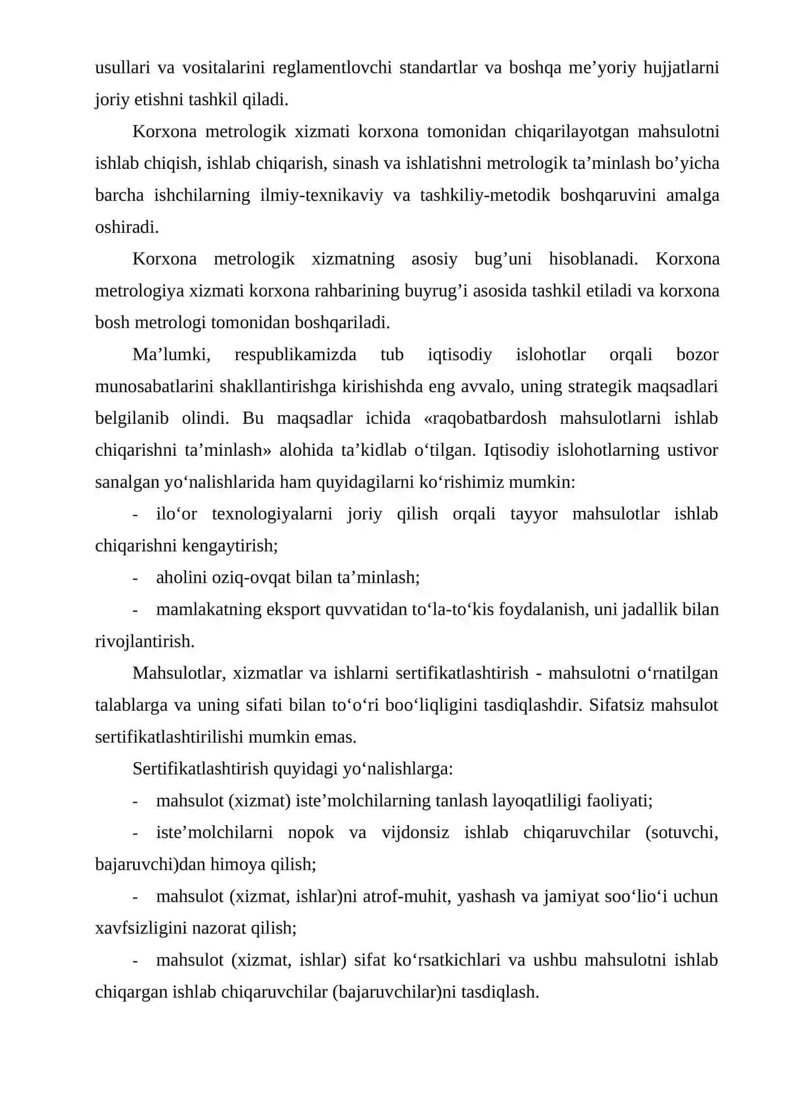 AVTOMOBILSOZLIK SOHASIDA METROLOGIK NAZORATNING QONUNIY ASOSLARI 3