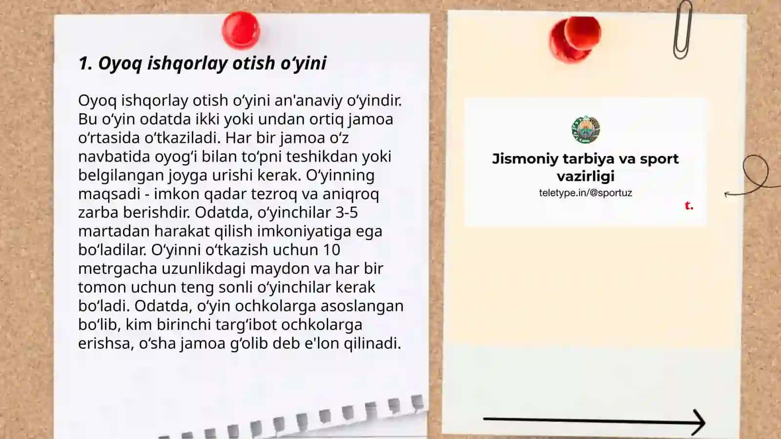 Oyoq ishqorlay otish o‘yini 3