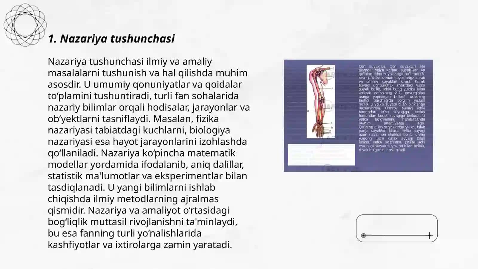 Nazariya va uning tarkibiy tuzulishi 3