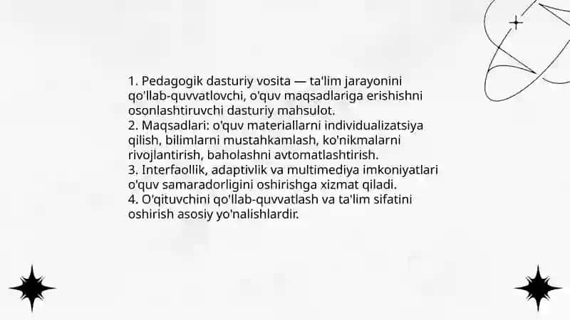 Pedagogik dasturiy vositalar 3