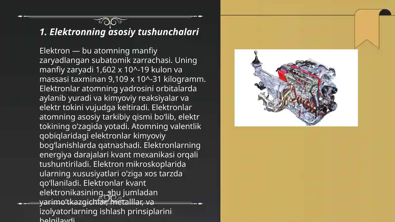 Elektronning asosiy tushunchalari 3
