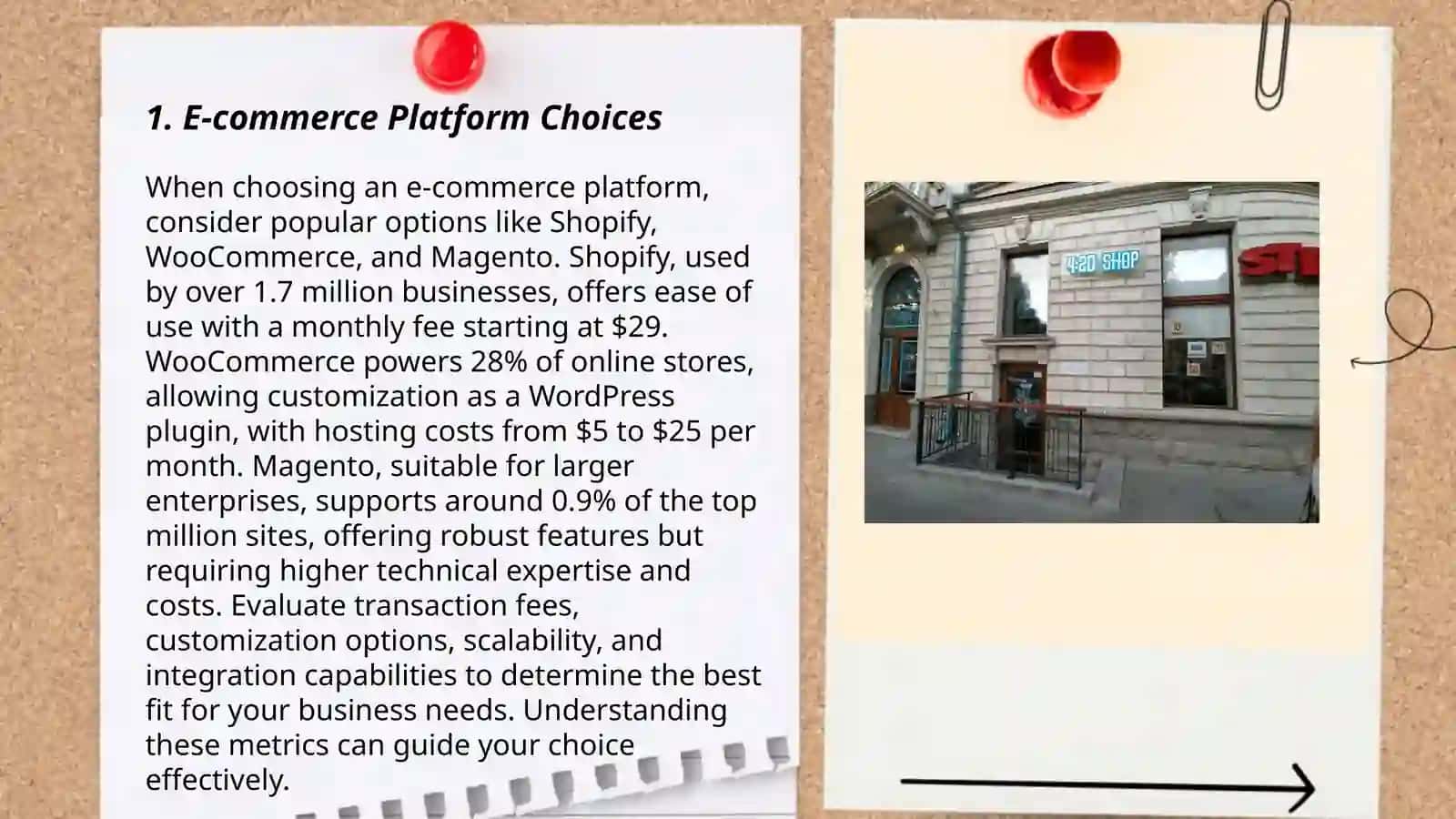 E-commerce Platform Choices 3