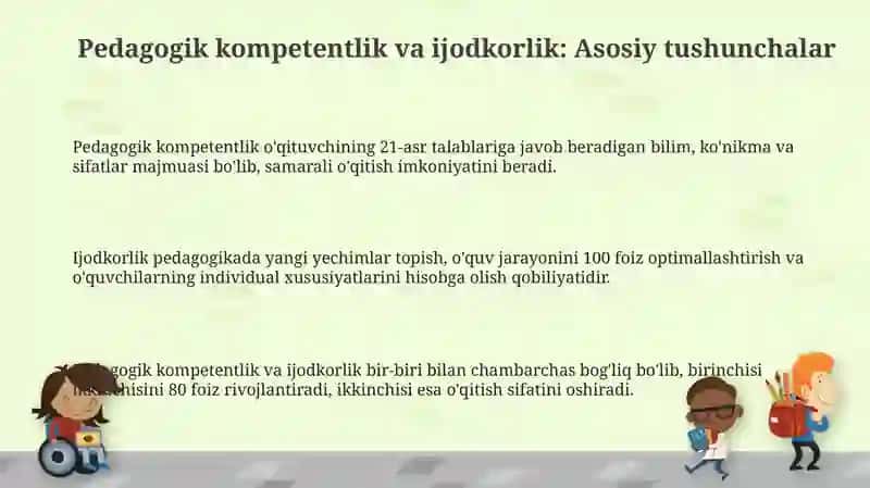 Pedagogik kompetentlik va kreativlik 3