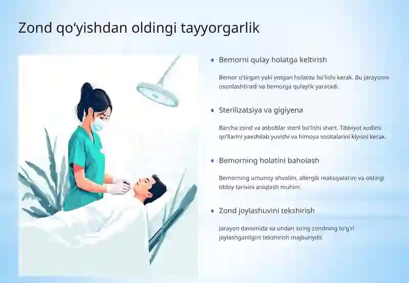 Bemorlarga Zond Qo‘yish Texnikasi va Parvarishi 3