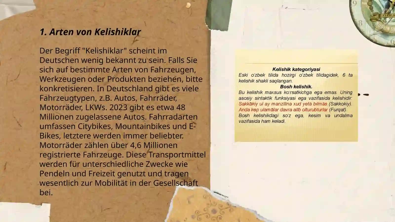 Kelishiklar 3