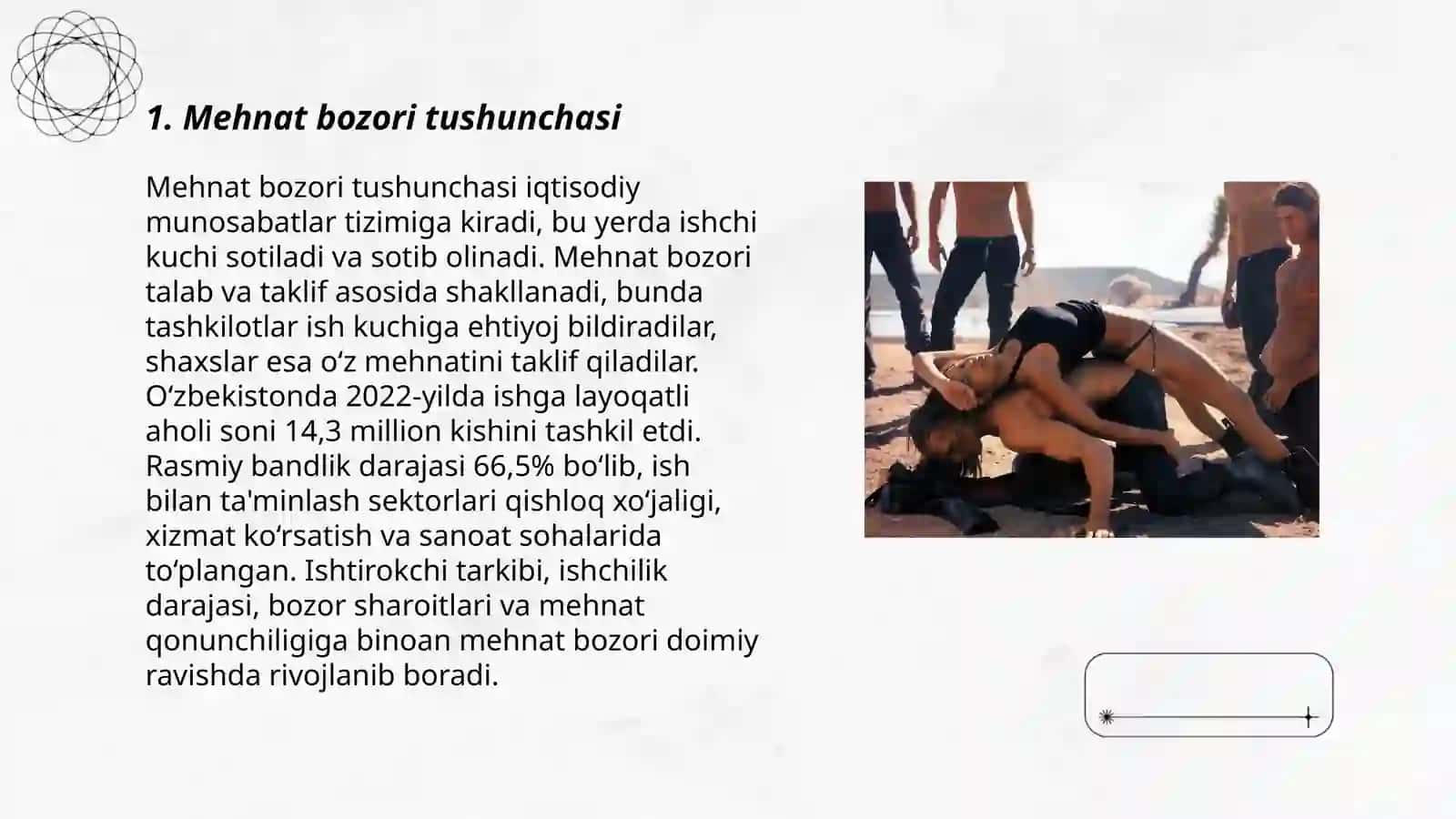 Mehnat bozoriga kirib borish 3
