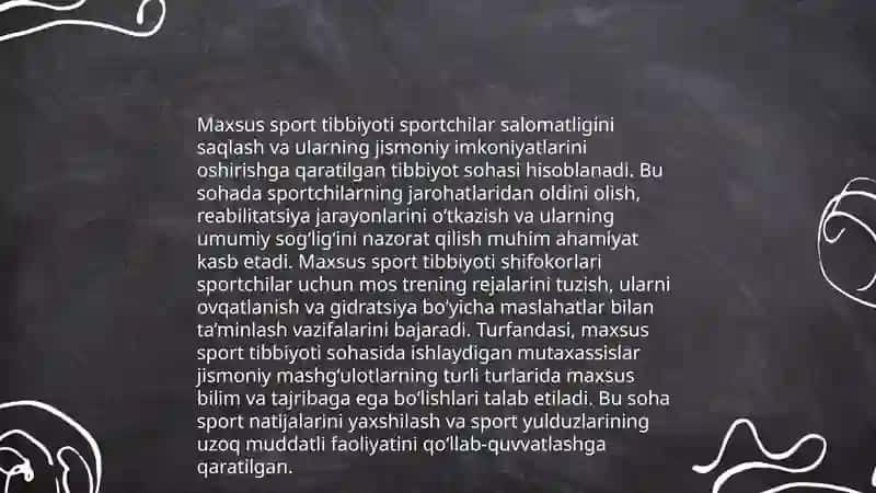 Maxsus sport tibbiyoti 3